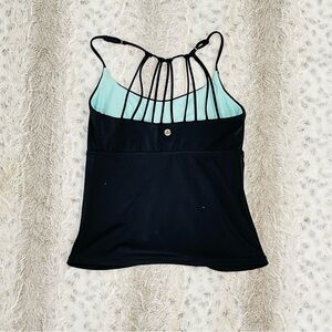 prAna BLACK SWIM TOP size small